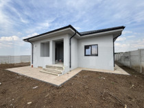 Casa parter, 97 mp utili, la cheie, pompa de caldura, 600 mp