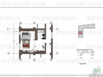 Apartament tip studio bloc nou metrou 1 Decembrie 1918