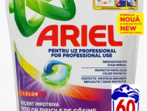 Ariel PODS Color x60 – Nou! Formula Profesionala pentru Pete Grele