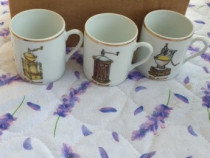 Cesti de cafea din portelan Chauvigny