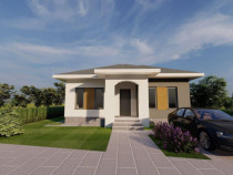 Casa , 105 mp , teren 350mp, zona Damila