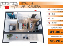Comision 0%! Apartament tip studio, zona Imparatul Traian
