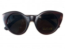 Ochelari de soare cat-eye maro