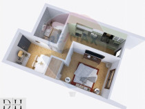 Apartament nou 1 camere/ Oncea, Bloc Finalizat cu CF
