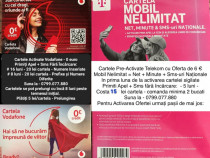 Cartela.Cartele Vodafone_Telekom_Apel+Sms_Activare Conturi Online_Site
