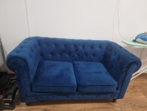 Canapea 2 locuri Chesterfield
