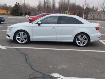 Audi A3 8v sedan alb metalizat