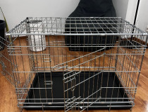 Cușcă din metal pentru câini, demontabilă - PAWISE