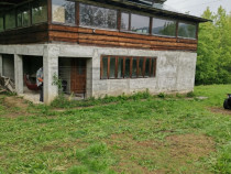 Casa nefinalizata Paltin, Vrancea, șoseaua principala spre Spulber.