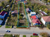 Teren intravilan 2000mp Balotesti, asfalt, utilitati, zona c