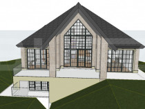 Teren 1206 mp cu AC Valabila pentru Vila LUX D+P+M (593,61 m