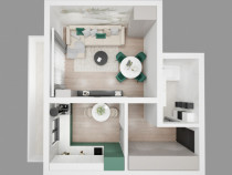 Garsoniera decomandata in Pitesti | Zona Stadion