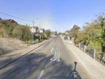 Teren intravilan, 5 ari cu fundație, casa pregătită, zona