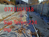 Teren 224 mp deschidere 7 m, Radu Negru- Buzaului -spital Ju