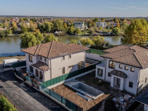 Vila moderna cu vedere la lac, ambient intim si elegant, piscina