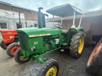 Tractor John Deere 510 cu cositoare - import Italia