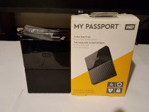 Hard Disk Western Digital 4TB Extern WD HDD 2.5 Inch USB 3.0 Passport