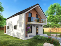 Casa individuala - 4 camere - 104 mp utili - 325 mp teren