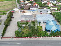 Proprietate industrială cu vizibilitate DN13 &ndash; Hală, bir