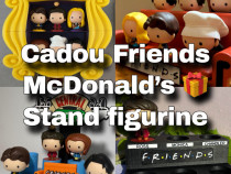 Stand / box decorativ pentru figurine McDonald&rsquo;s &ndash; Friends