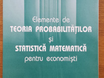 Elemente de teoria probabilităților și statistică matematică