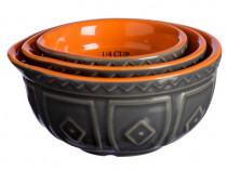 Set 3 vase ceramică gradate Mason Cash U.K. pentru masurat