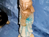 672-Statuie japoneza mare stare buna, material tare: marmura
