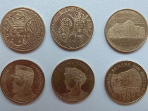 Lot monede 50 bani moneda comemorativa, monede aniversare