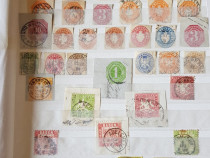 Album cu timbre poştale vechi rare din anii 1840s. - 1940s.
