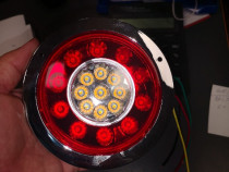 Lampa stop spate led rotunde