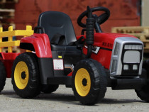 Tractor electric Kinderauto BJ-611 70W 12V cu Remorca si RC