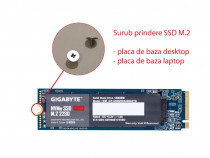 Surub prindere montare SSD tip M.2 pci-e nvme