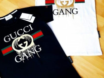 Tricouri Gucci Gang/logo auriu, Italia