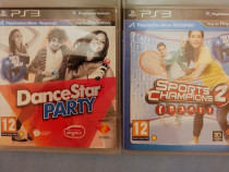 Pachet Dance star party + Sports champions 2 pt.Playstation