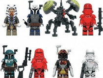 Set 8 Minifigurine tip Lego Star Wars cu Buzz Droid si Ahsok