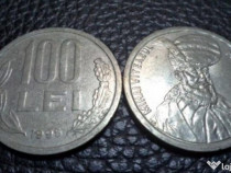 Moneda 100 lei an 1993 Mihai Viteazul