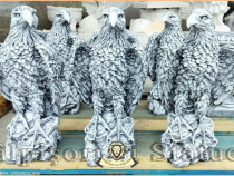 Set 3 vulturi, acvile, șoimi, gri antichizat, model S82.