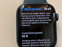 Apple Watch 7 45 mm cellular blue (albastru) impecabil !