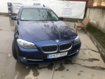 BMW 525 / 218CP / albastru metalizat cu interior piele bej