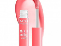 Luciu Buze, NYX, This Is Milky Gloss, 05 Moo-Dy Peach, 4 ml