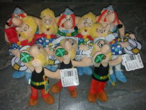 Jucarii plus Asterix Obelix Assurancetourix cadou Paste Craciun 20 cm