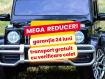 Masinuta Electrica Copii 2-8 Ani Mercedes G63 XXL 2 Locuri 4x4 Negru