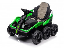 UTV electric pentru 2 copii Kinderauto MoonRider 6x6 180W 24V, Verde