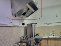 Hota profesionala din inox cu motor 100X70