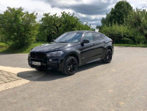 BMW X6 2018 negru mat foarte frumos!