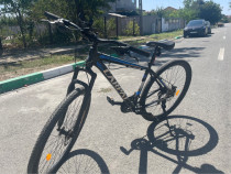 Bicicletă carpat inclusă cu lumini și suport telefon