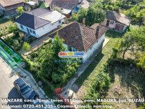 Casa 76mp, teren 1114mp, com. MAGURA, jud. BUZAU