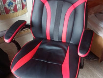 Scaun gaming Inaza Cobra negru-rosu