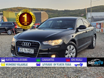 Audi A6 / 2013 / 2.0 TDI / 177 CP / GARANTIE 12 luni / RATE fara avans