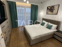 Apartament mobilat utilat 2 camere si terasa 25 mp si loc pa